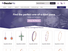 Tablet Screenshot of dazzleme.com
